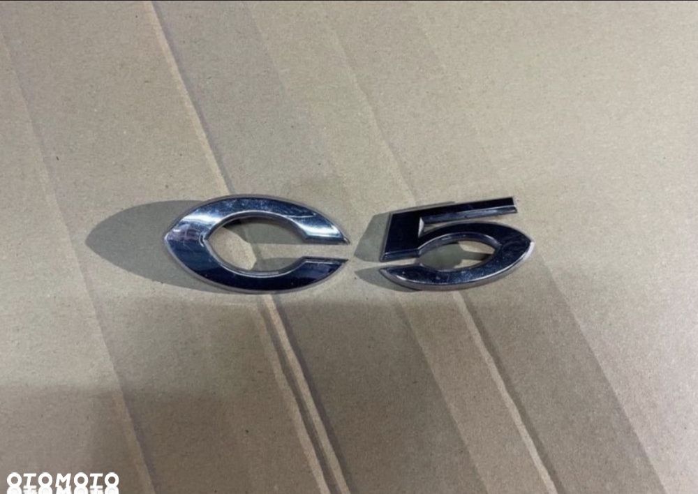 9653334880 Emblemat znaczek fabryczny klapy tył citroen c5 II 2 - 2