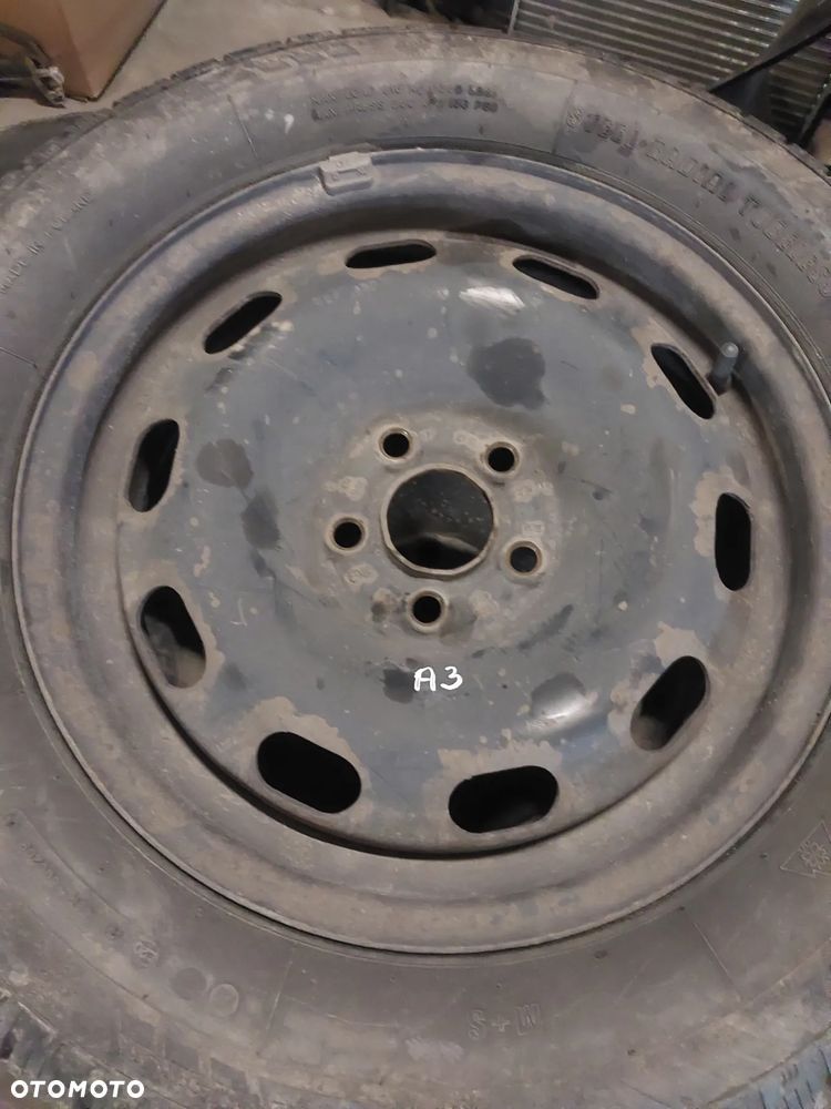 Koła Felgi stalowe stalówki 15 cali 5x100 Opony Audi A3 Toledo Bora Golf Octavia Skoda Fabia Praktik Roomster Polo Fox Volkswagen Seat Skoda 99-2025
