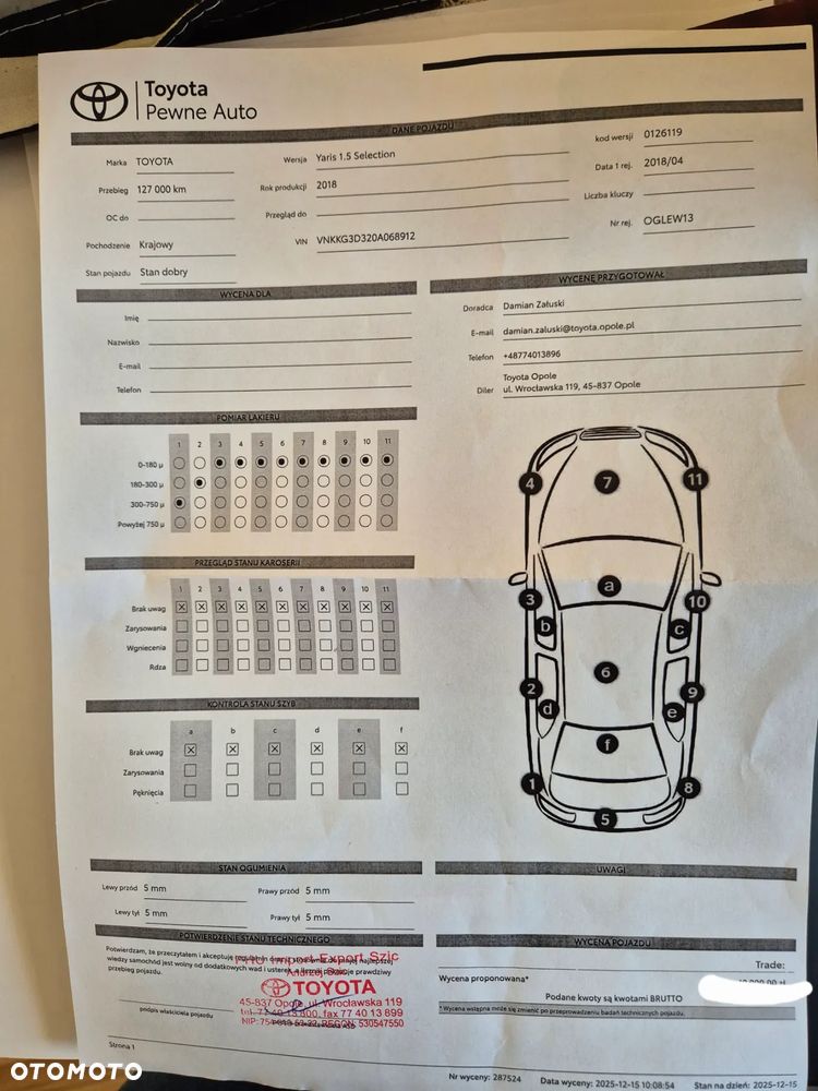 Toyota Yaris 1.5 Selection - 5