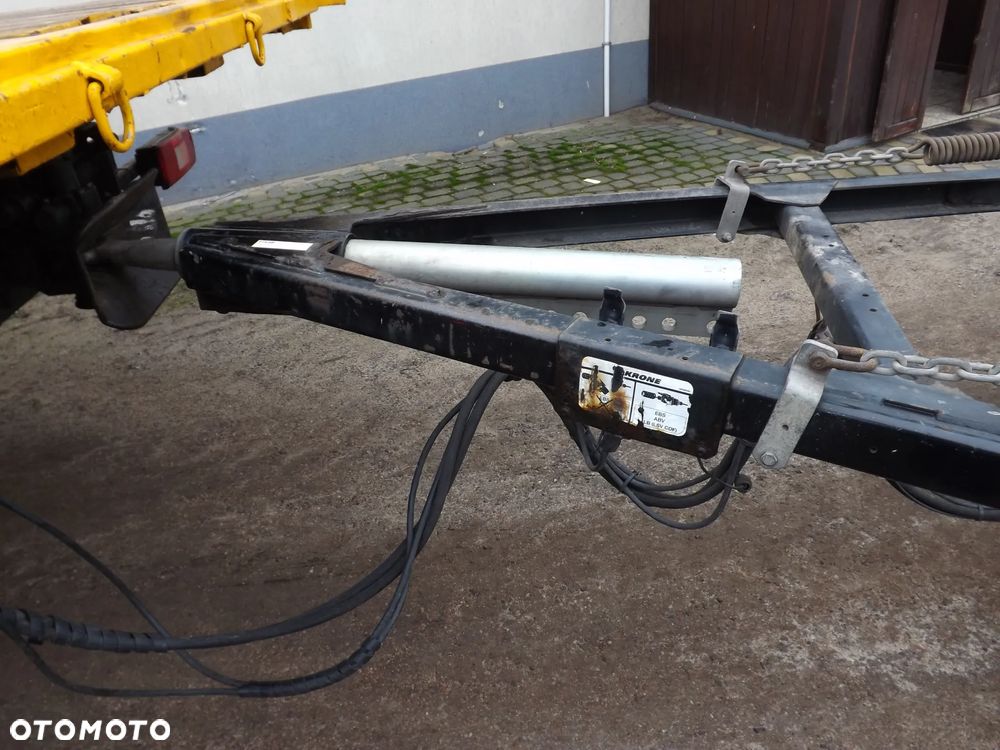 Krone przyczepa krone bdf rama mega koła 19.5'' - 6