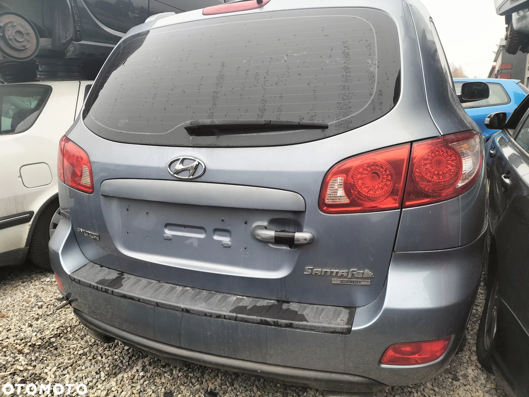 DRZWI PRAWE LEWE PRZÓD HYUNDAI SANTA FE II KOD LAK. 6F 00-06r - 8