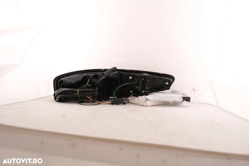 Stopuri Full LED compatibil cu Audi A4 B8 Sedan (2012-2015) Rosu Semnal Dinamic - 2