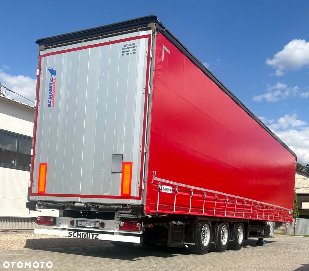 Schmitz Cargobull Mega Mulda 7.2m Oś Podnoszona Nowe Plandeki - 8