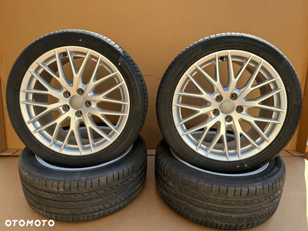 Felgi koła 19 AUDI A6 C7 4G 5x112 ET43 opony letnie 255/40/19 Continental