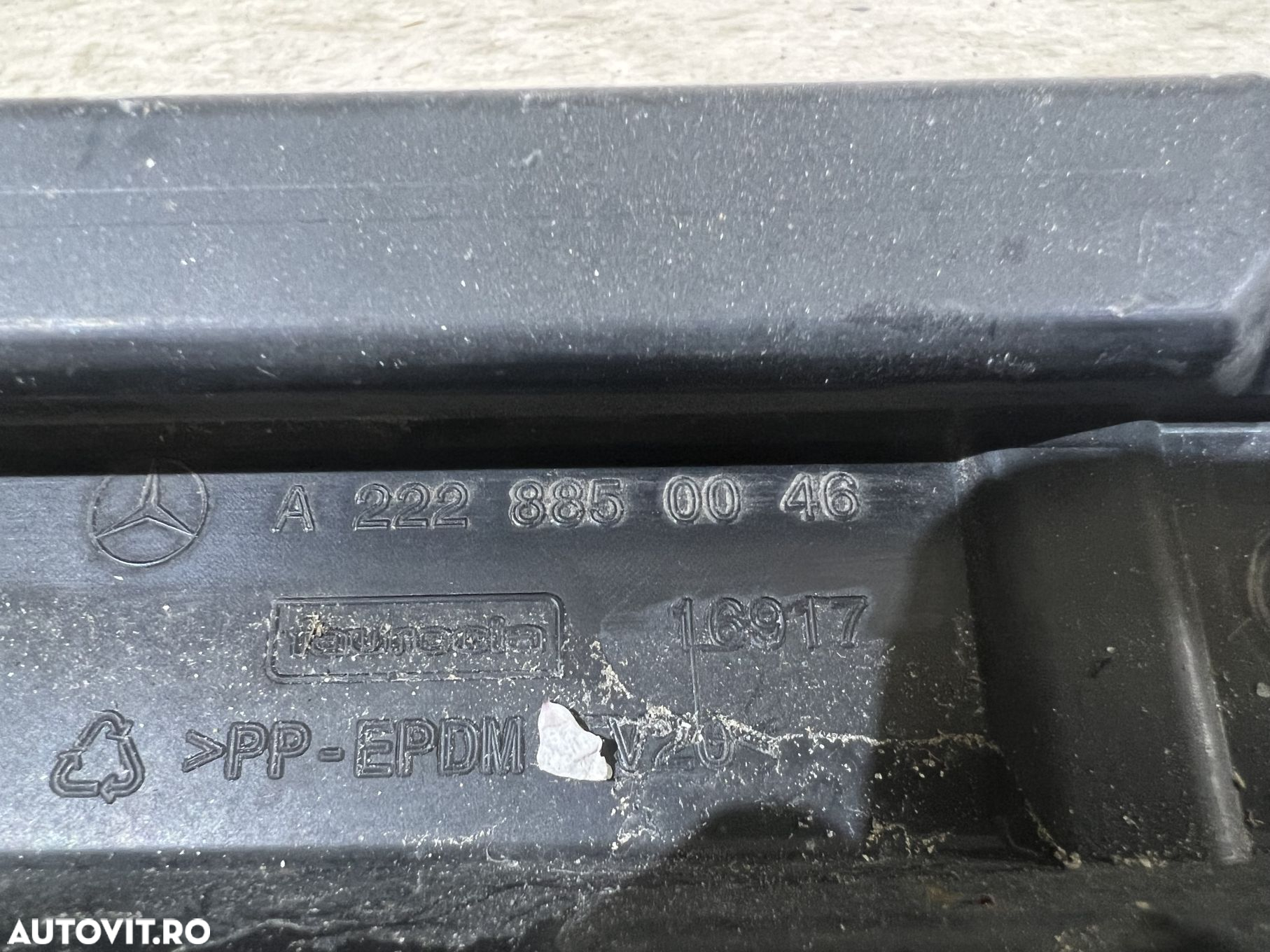 Suport bara spate, Mercedes S-Class W222, 2013, 2014, 2015, 2016, A2228850046. - 3