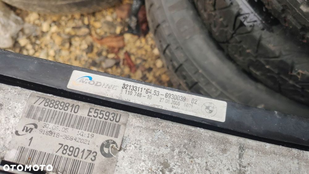 CHŁODNICE WENTYLATOR BMW E90 E91 2.0 N47 MANUAL - 6