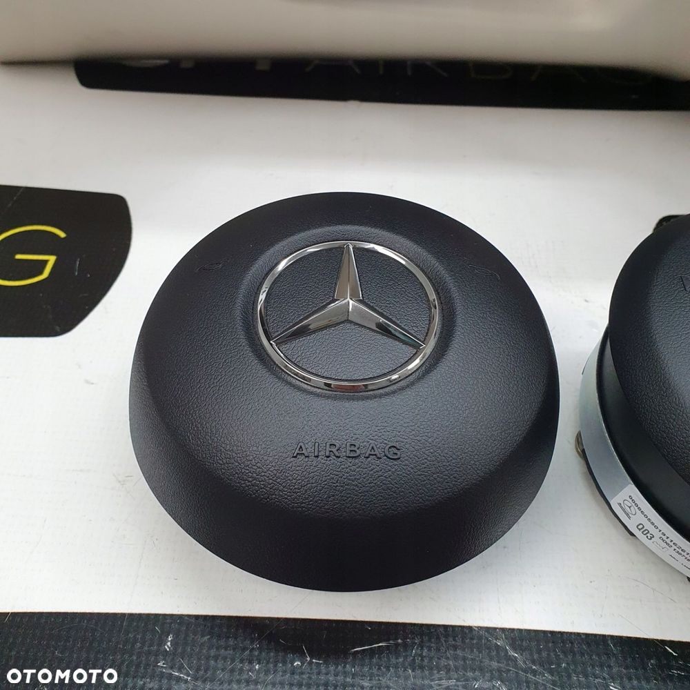 MERCEDES B-KLASA B KLASA W247 DESKA ROZDZIELCZA KONSOLA KOKPIT PULPIT PODUSZKI AIRBAG AIR BAG PASY KIT SET - 7