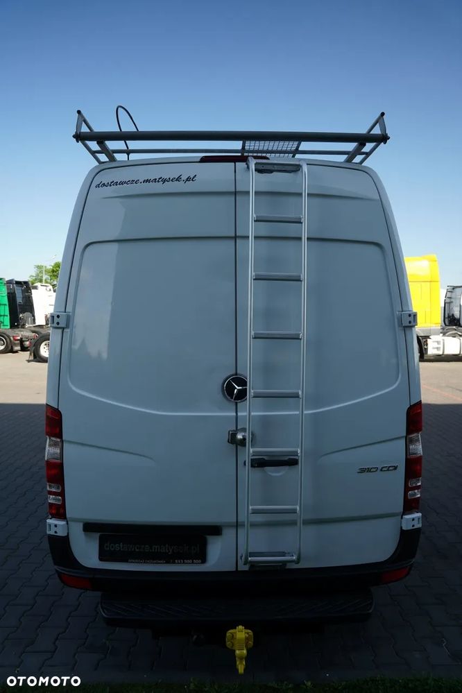 Mercedes-Benz SPRINTER 310 CDI / BRYGADÓWKA  7 MIEJSC / MANUAL / BLASZAK / FURGON - 13