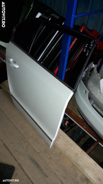 Usa / portiera dreapta spate Skoda Superb 2 / II Limuzina / Sedan  TIP 3T An 2012 - 3