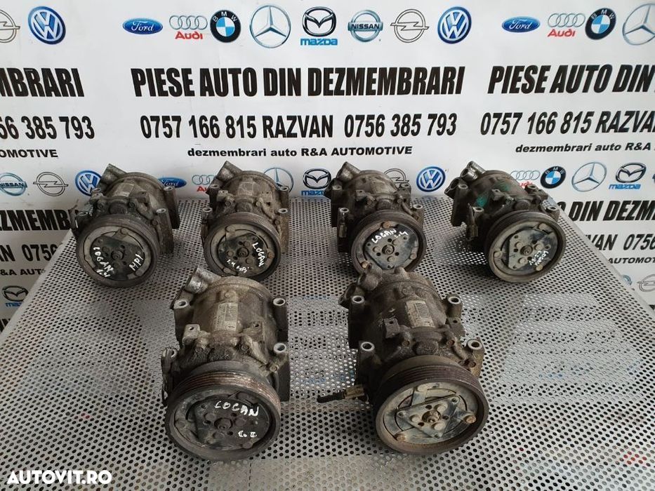 Compresor Clima Dacia Logan 1.4 Si 1.6 Benzina Factura Si Garantie Compresor Clima Dacia Logan 1.4 - 2