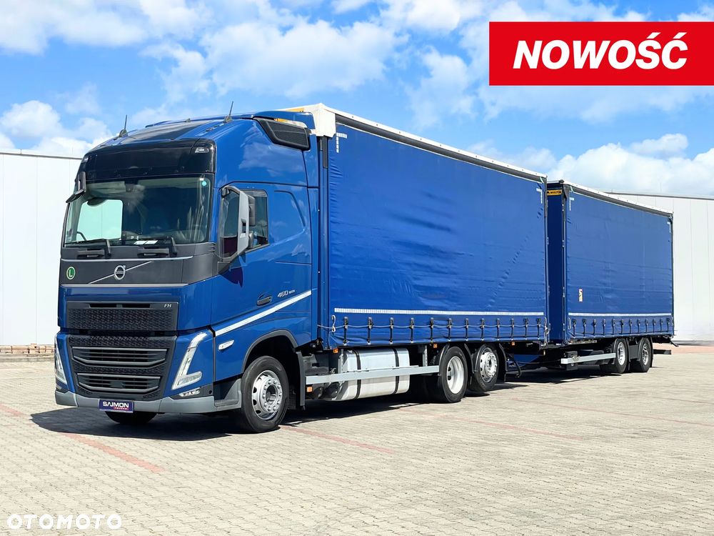 Volvo FH 460 / ZESTAW TANDEM 120M3 / PRZEJAZDOWY / SALON PL - 1