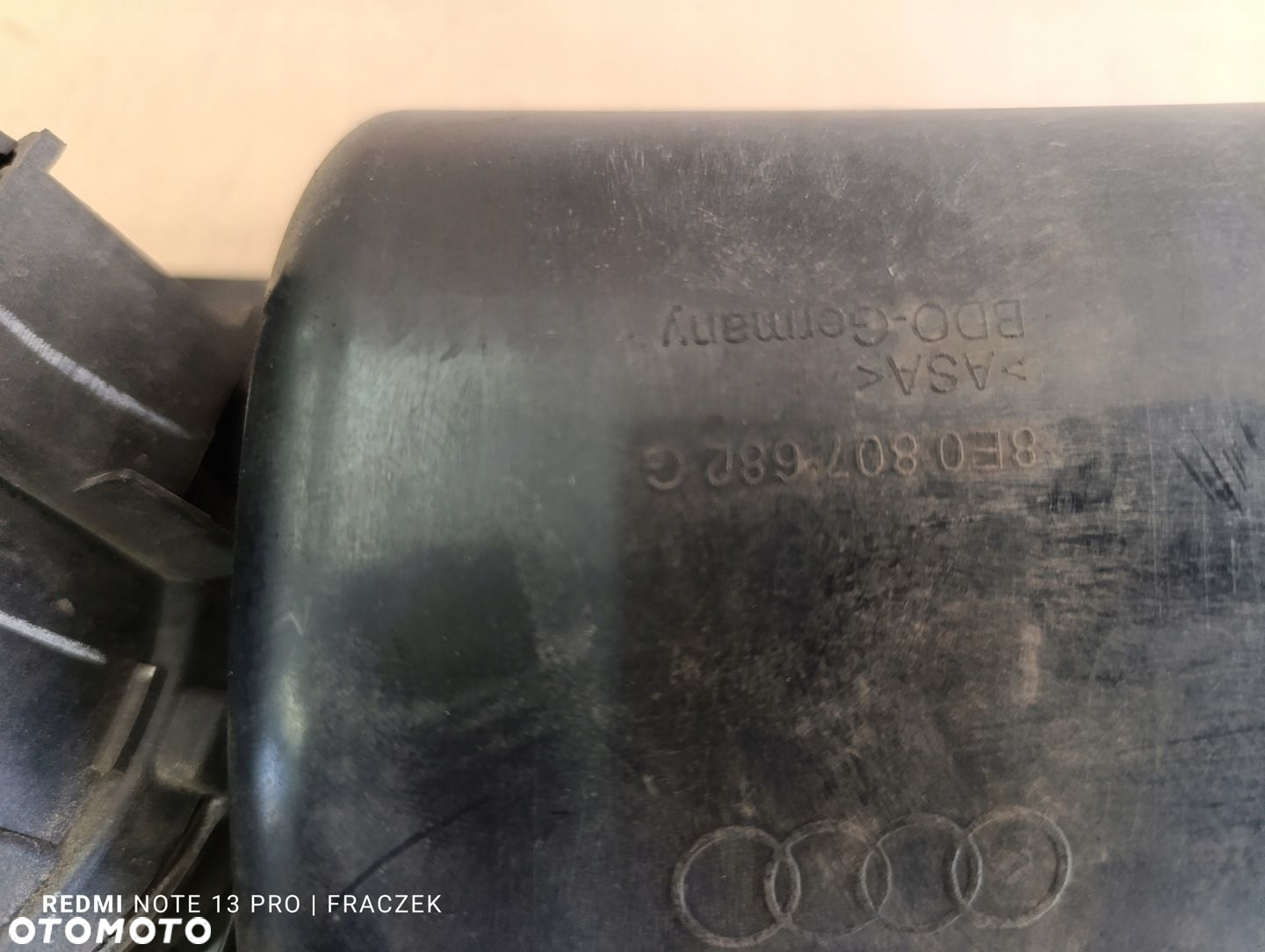 Kratka halogen Atrapa Zderzaka Przód Prawa Audi A4 B7 S-line - 10