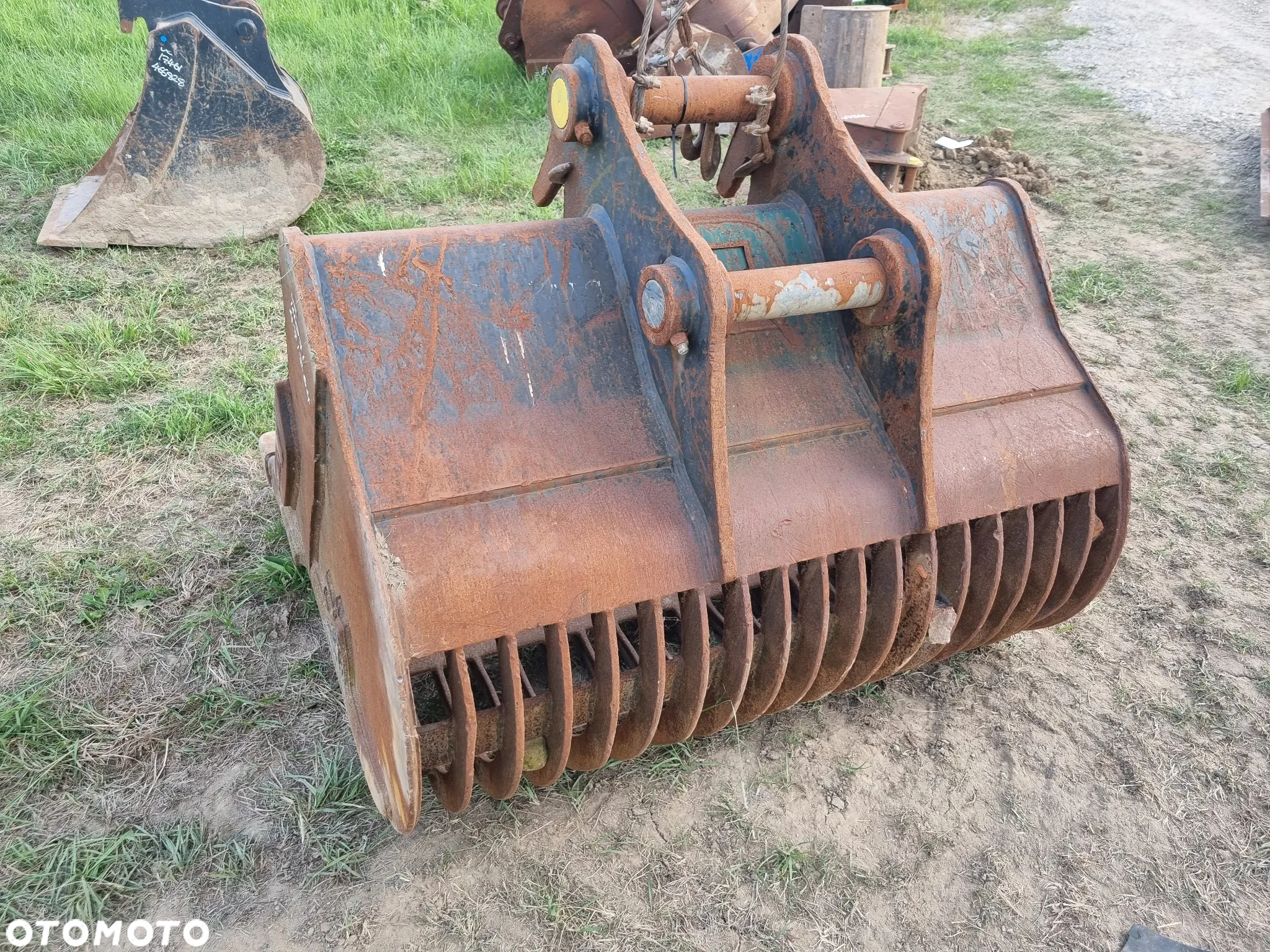 Łyżka ażurowa Rhinox 150cm Miller 80mm sworzeń do koparki koparka 20-30t - 4