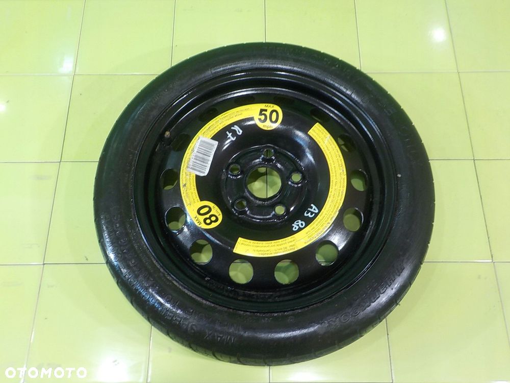 AUDI A3 8P GOLF V VI kolo dojazdowe 125/70/16 5X112 - 1