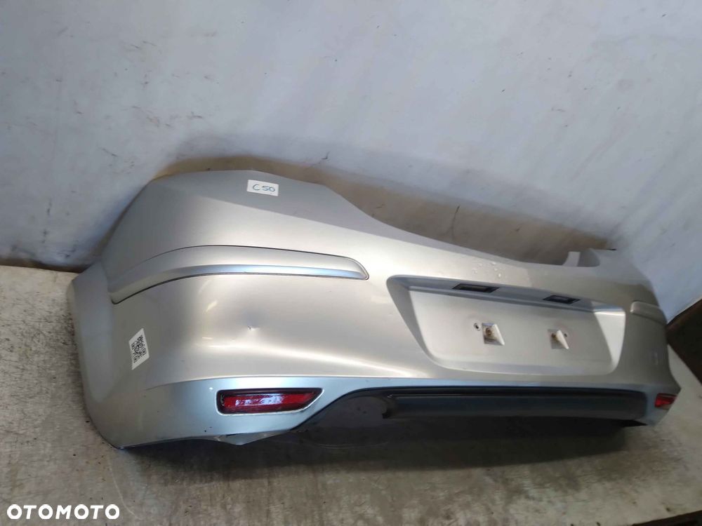 ^ ZDERZAK TYŁ TYLNY OPEL ASTRA H 3 III GTC Z157 SREBRNY - 4