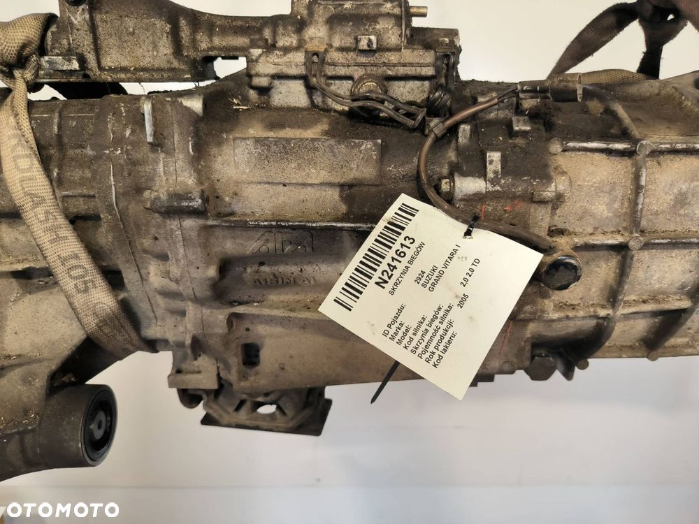 SKRZYNIA BIEGÓW SUZUKI GRAND VITARA I 2.0 D - 7