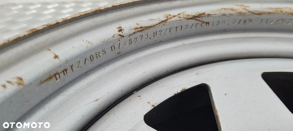 Hyundai Galloper Felga Stalowa 15 DOTZ - 5