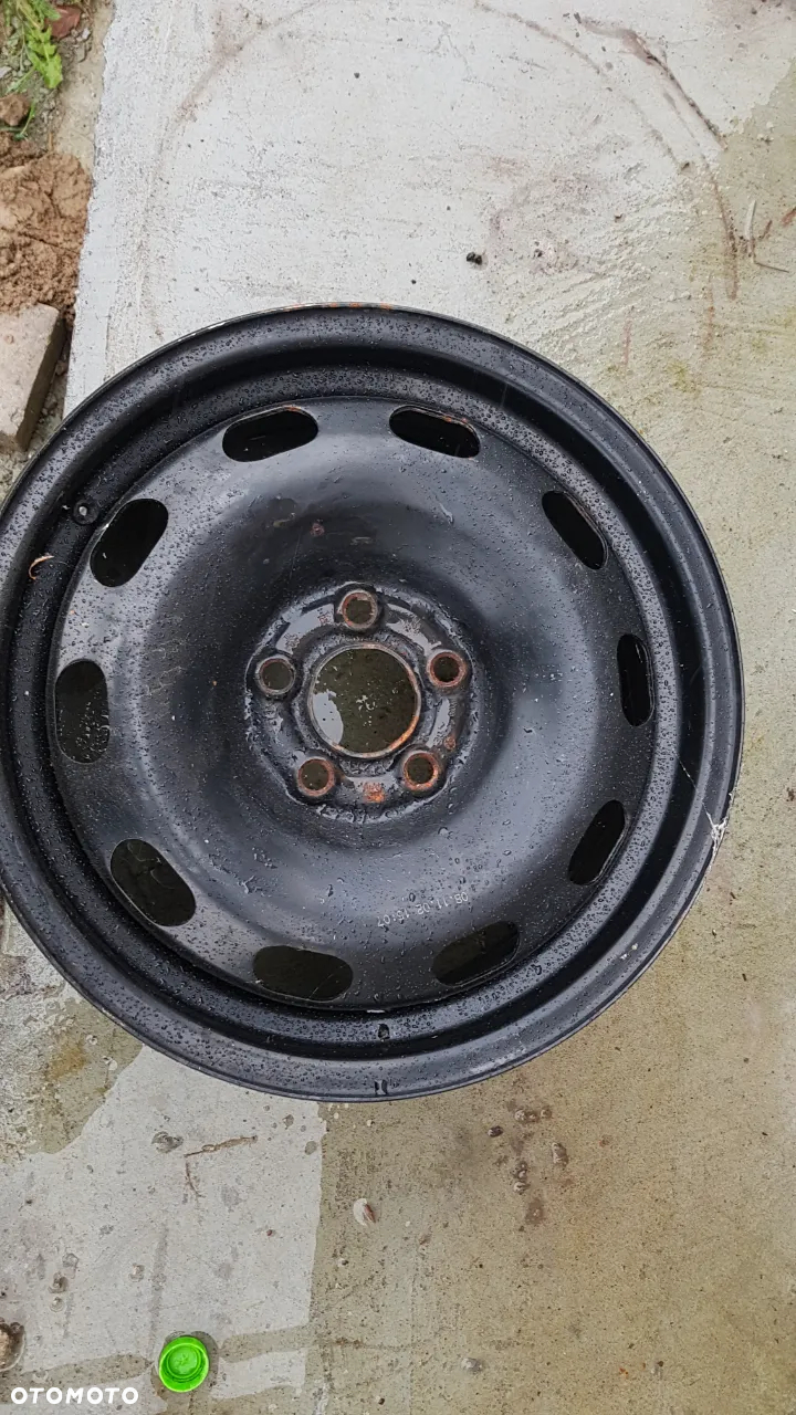felgi stalowe 15"x6", 5x100mm, cb 57,1 golf 4 bora, leon, toledo, octavia beetle a3 8L - 4