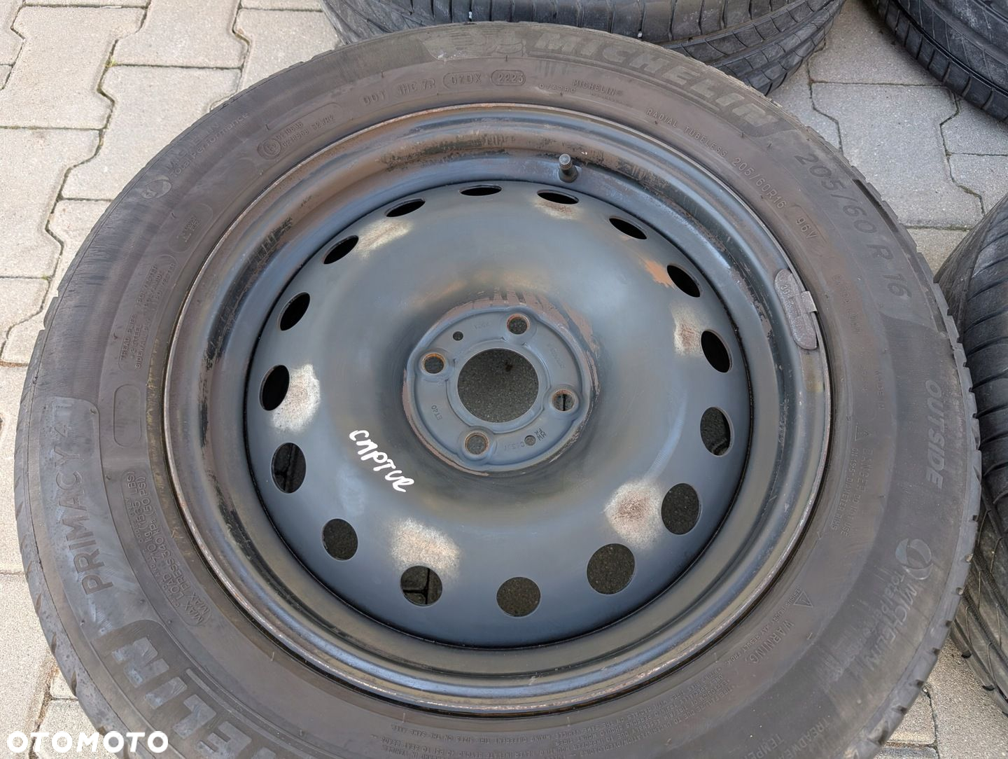 KOŁA OPONY LETNIE FELGI STALOWE 16 RENAULT CAPTUR I 13-16 4x100 6,5J ET40 - 3
