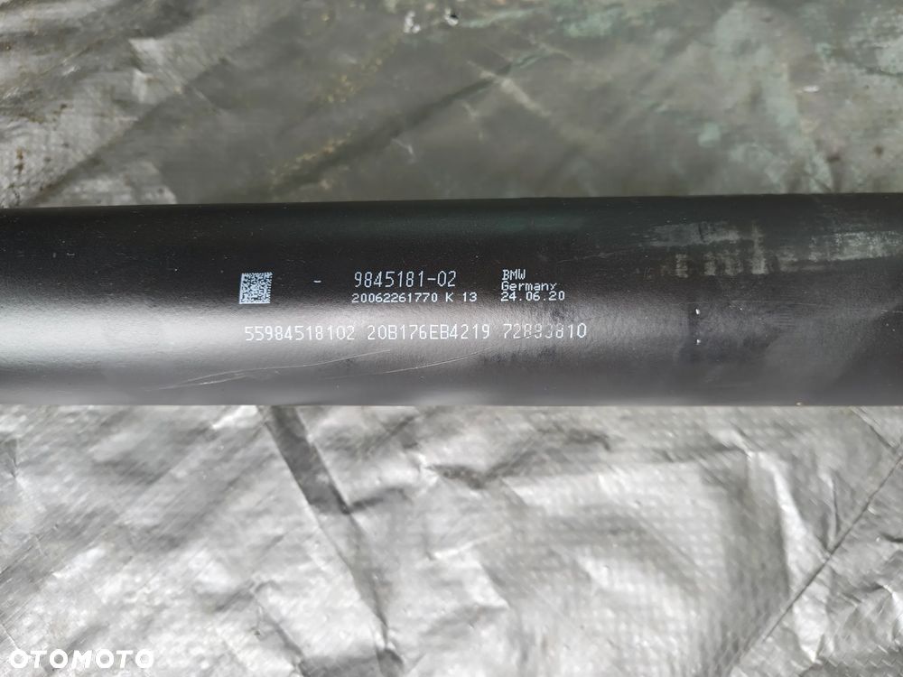 BMW X5 G05 3.0 diesel wał napędowy 9845181-02 - 3