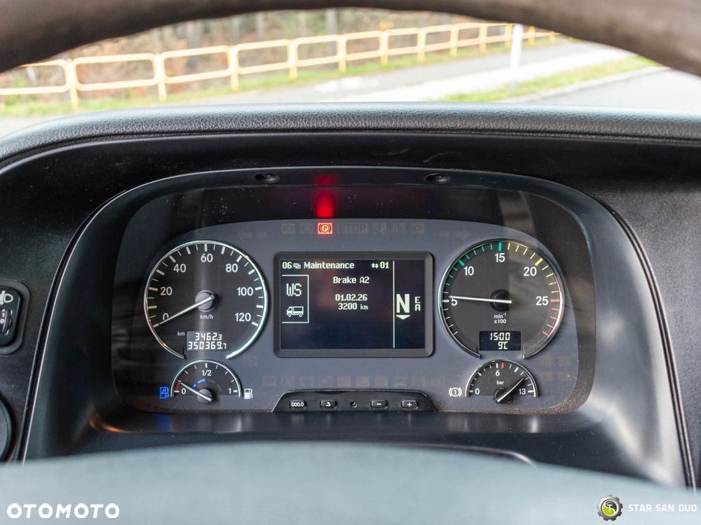 Mercedes-Benz ACTROS 4151 8x4 Palfinger PK 30002 K  HDS Żuraw Wywrotka - 16