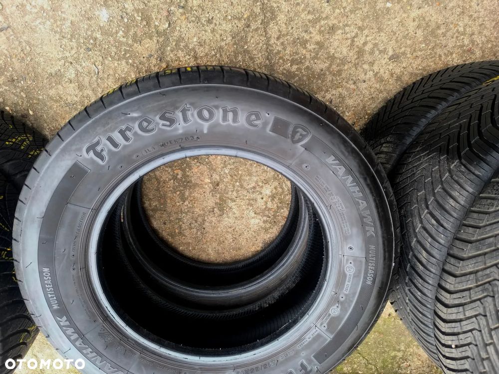 215/65R16C 16 C 109/107T 2x 2szt. Opony Całoroczne Wielosezonowe FIRESTONE VANHAWK MULTISEASON 5,5mm Legnica ALU-RAD 23r. 215/65 - 18