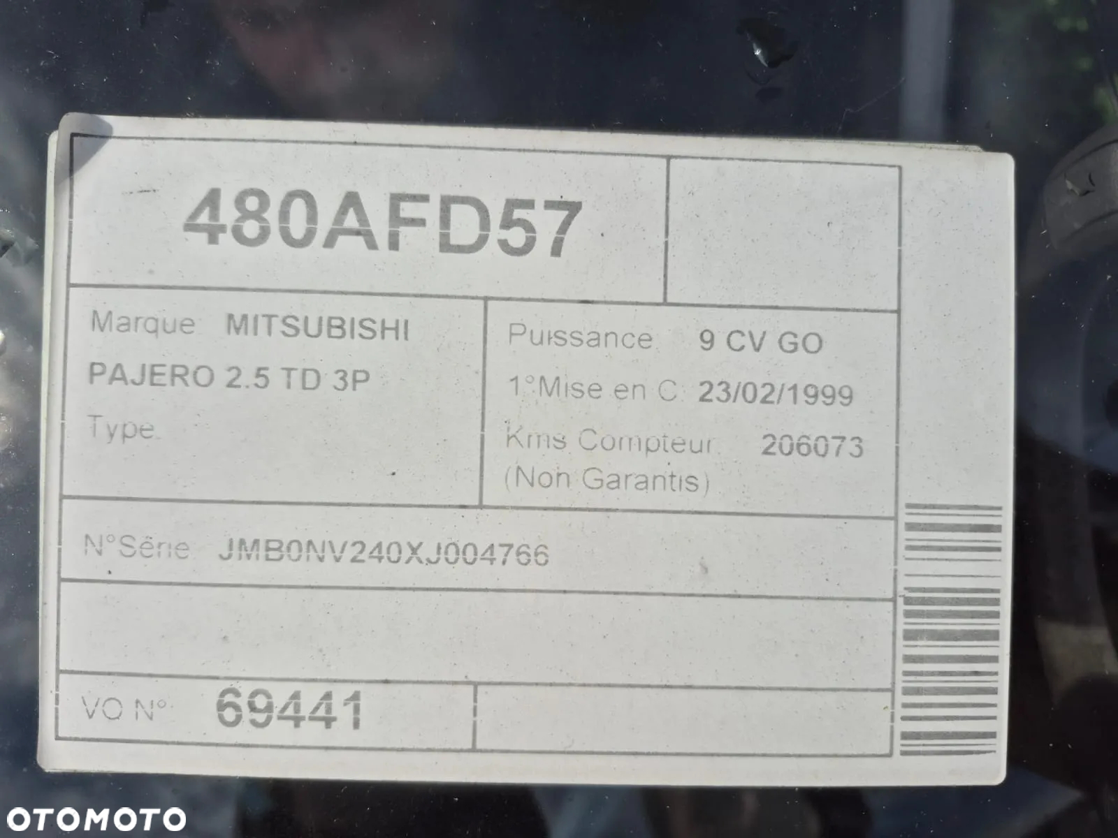 Mitsubishi Pajero 2.5 TD GLS - 7