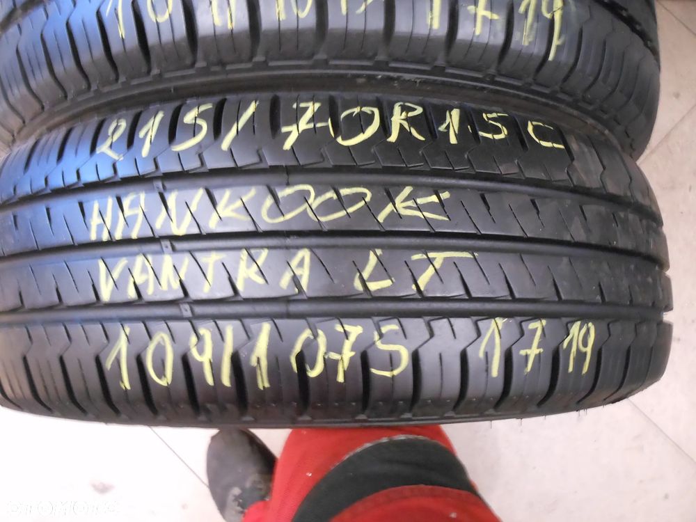 Opony 215/70r15c hankook vantra lt 9mm  lato para - 2
