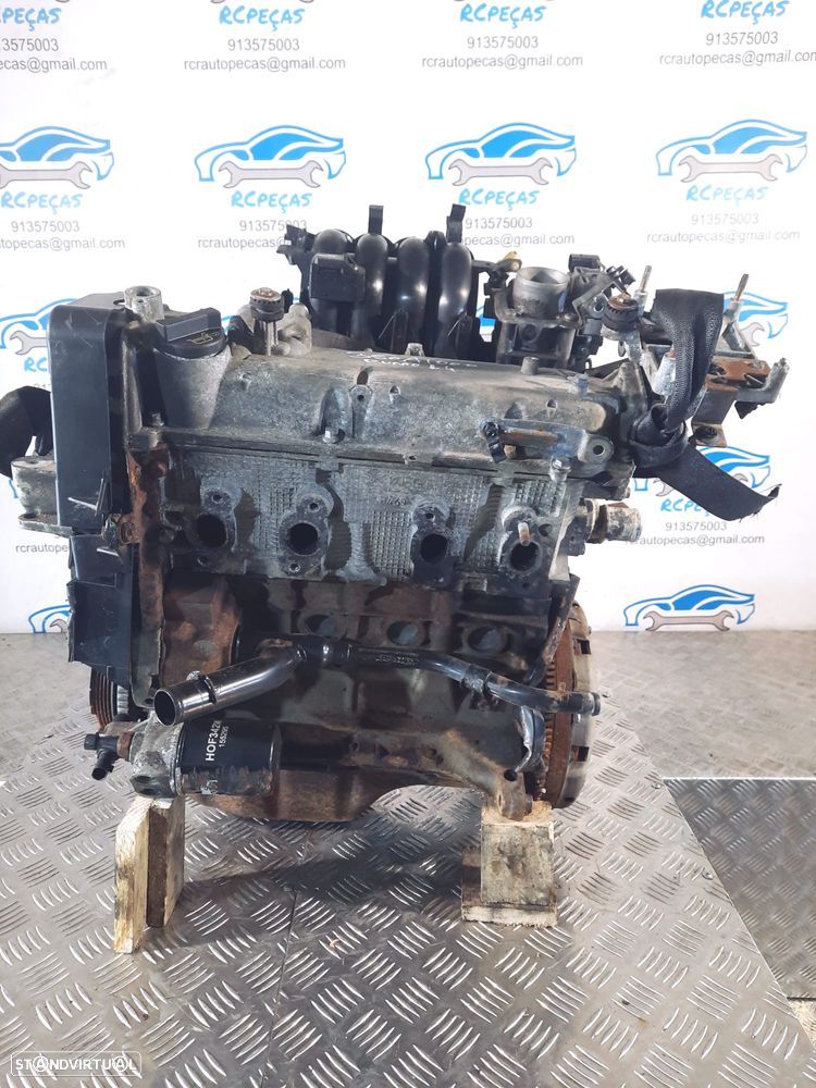 MOTOR COMPLETO 1.4i 8V 77CV 350A1000 350A1.000 FIAT GRAND PUNTO 199 EVO DOBLO IDEA PANDA FIORINO LANCIA YPSILON Y MOTOR ARRANQUE ALTERNADOR BIMASSA COMPRESSOR BOMBA DIRECAO TURBO INJETOR - 3