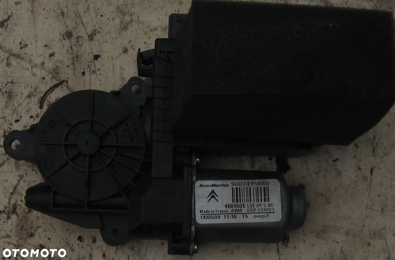 silnik podnoszenia szyby CITROEN C4 PICASSO 9682495880 - 2