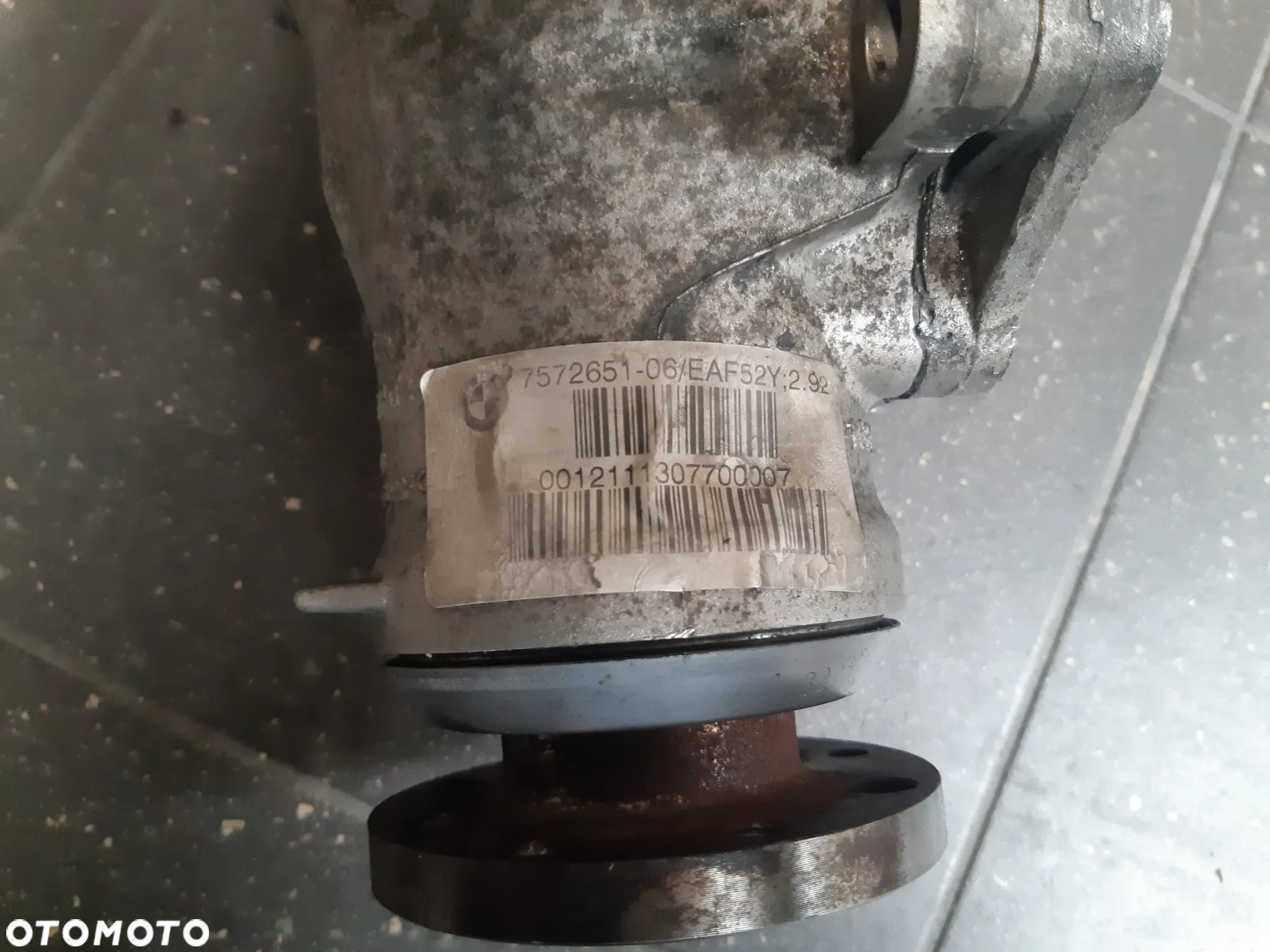 Dyferencjał Dyfer Most Przód BMW X1 E84 18dX 20dX E90 E91 330xd 2,93 7572651 - 3