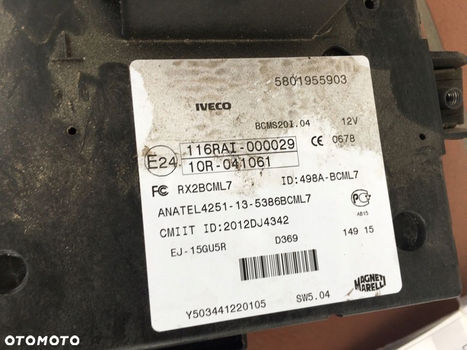 Iveco Daily 2,3 HPI 15r 150KM komputer sterownik - 3