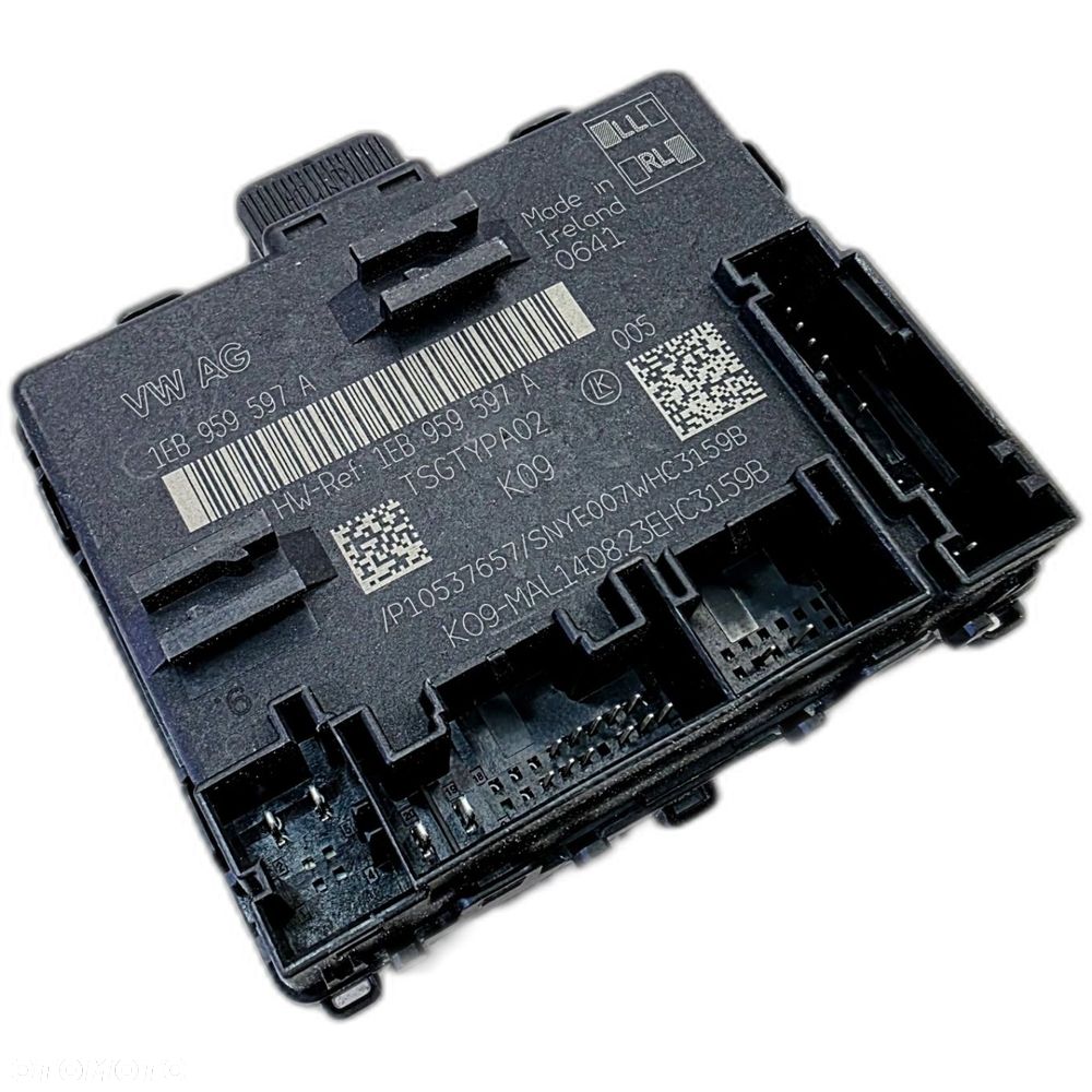 MODUŁ STEROWNIK DRZWI LEWY TYŁ AUDI Q4 E-TRON 1EB959597A - 1