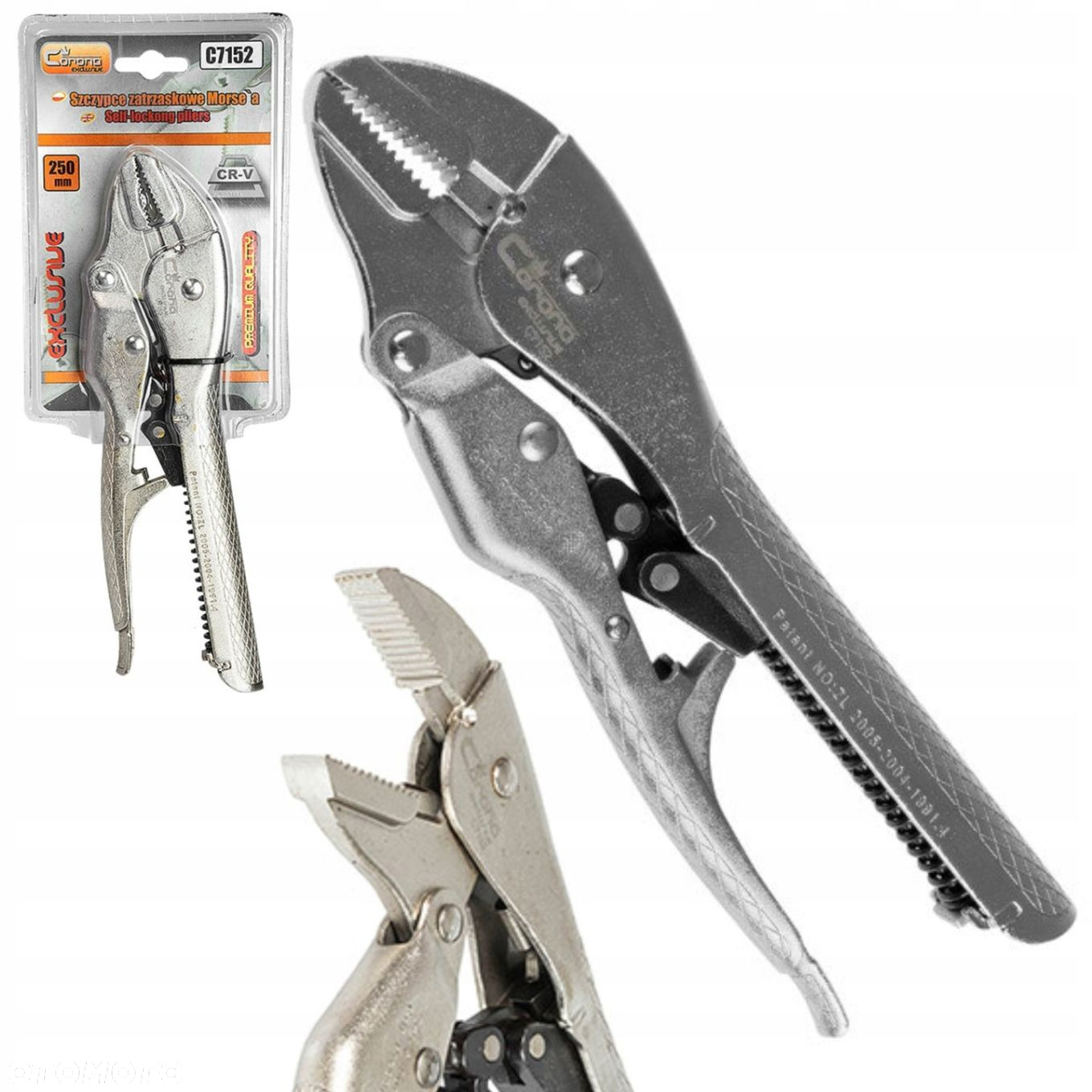SZCZYPCE ZACISKOWE KLUCZ MORSA MORSEA ŻABKA 250mm - 7