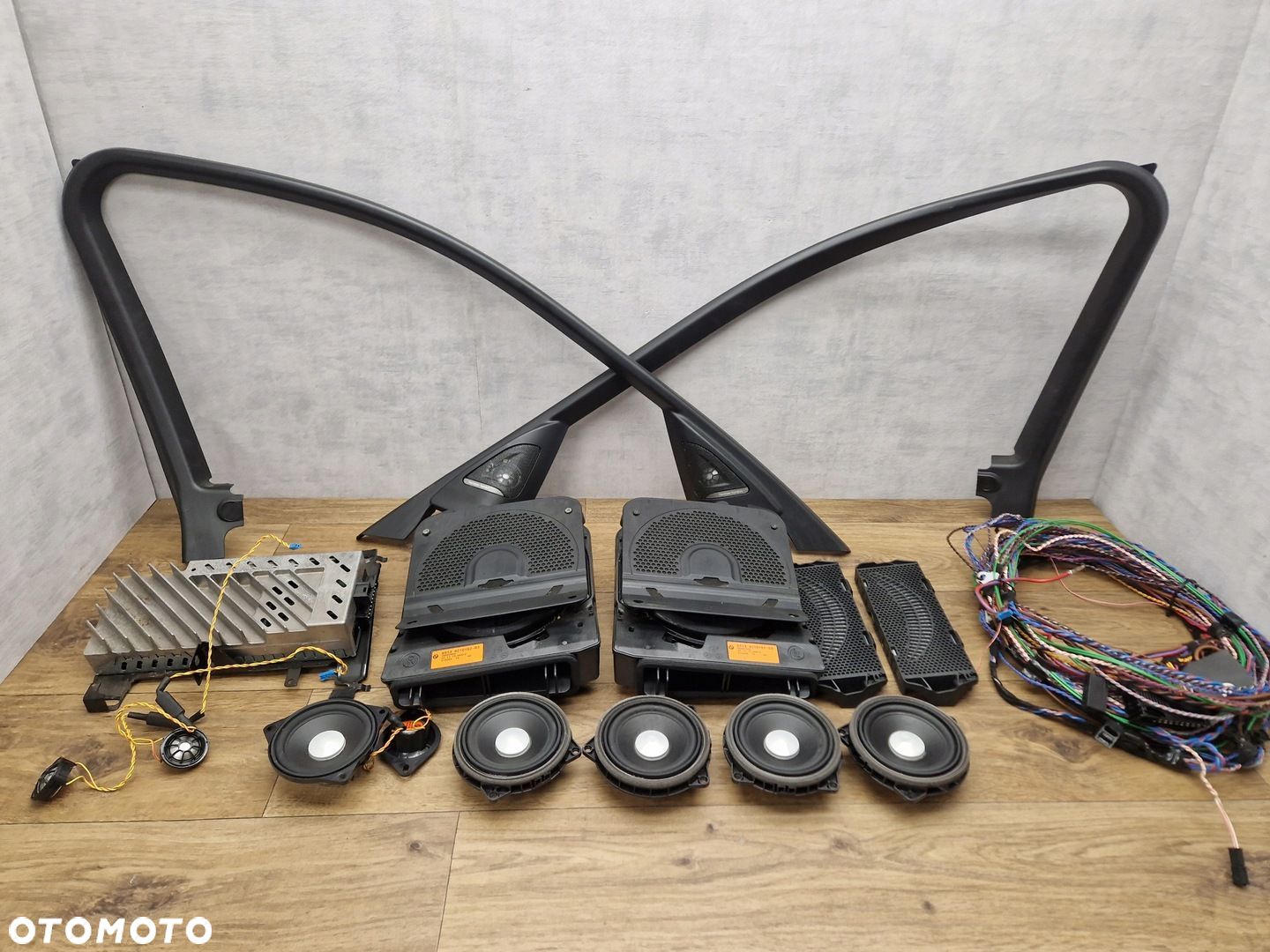 BMW F31 ZESTAW NAGŁOŚNIENIA HARMAN KARDON GŁOŚNIKI AUDIO WZMACNIACZ KOMPLET - 1