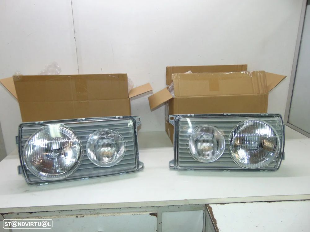 Mercedes W123 faróis - 1