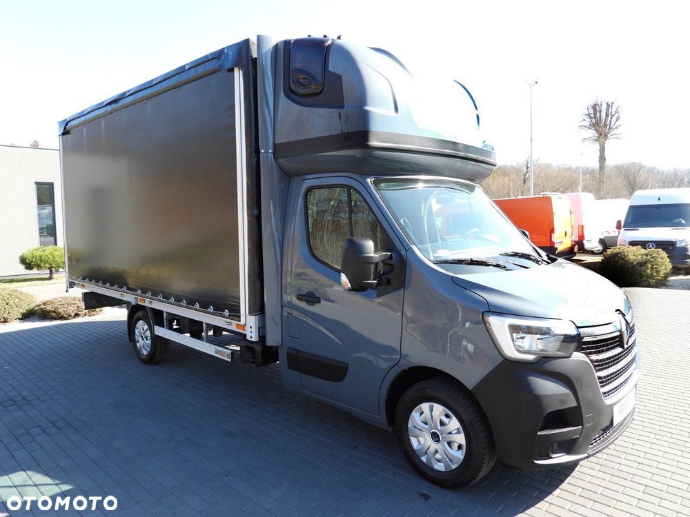 Renault MASTER PLANDEKA 10 PALET WEBASTO TEMPOMAT LEDY PNEUMATYKA KLIMATYZACJA  165KM - 5