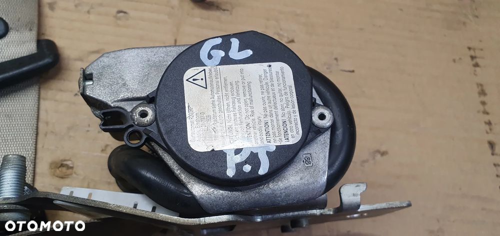 Pas bezpieczeństwa napinacz prawy tył Mercedes GL X166 W166 A16686010858 A1668601085 - 7