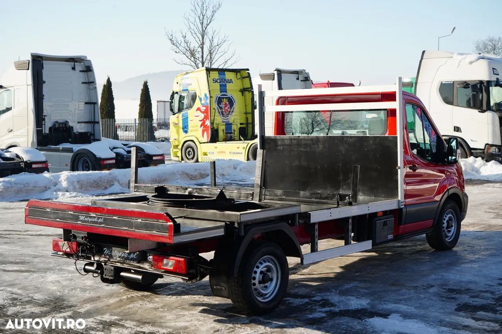 Ford TRANSIT 350 / PLATFORMĂ / MANUALĂ / 3 LOCURI / MASĂ NETĂ 3500 KG / - 8