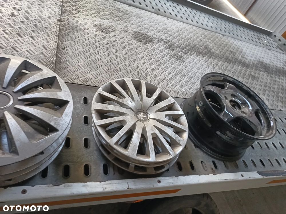 Felgi stalowe aluminiowe Mercedes 5x112 15 i 16 peugeot 5x108 15 i 4x108 14 - 11