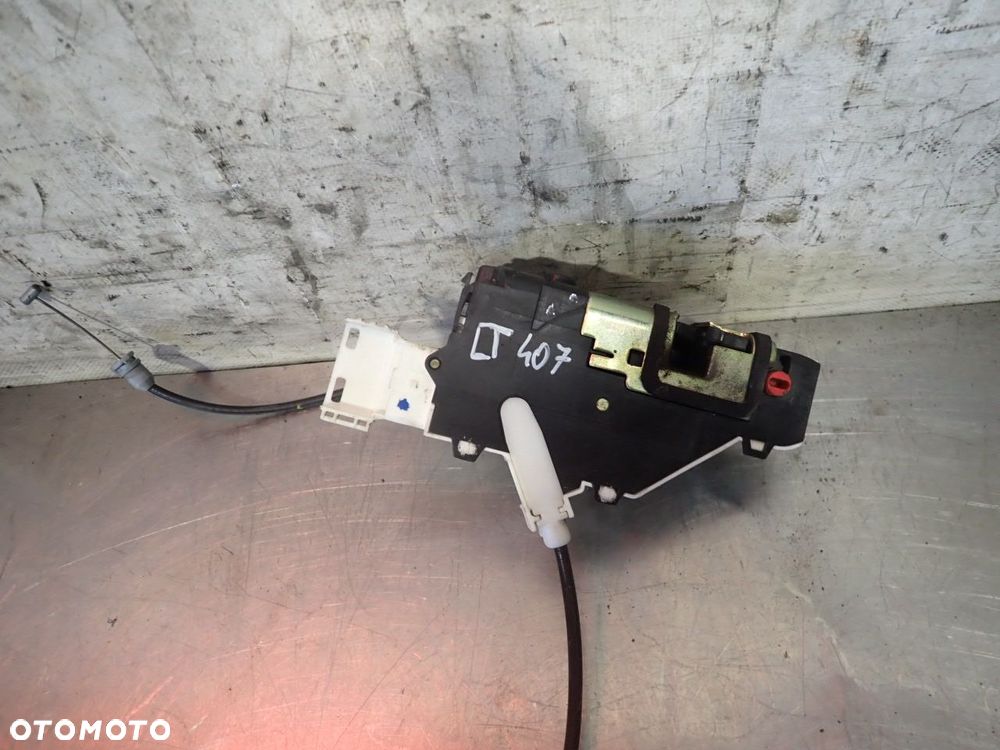 ZAMEK LEWY TYŁ DRZWI PEUGEOT 407 SW 9656633780 - 2