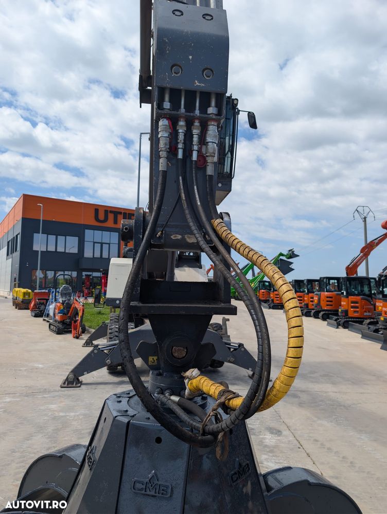 Fuchs TEREX FUCHS, GRAIFER, 2023, 3.944h, brate LUNGI la 12m, cabina liftabila, cale fata si spate, motor Deutz 154CP, produs in Germania, camera spate, Masa operationala 25,7t, Aer cond, anv pline, posibilitate leasing 4 ani-PROMOTIE 179.900 EUR+Tva - 20