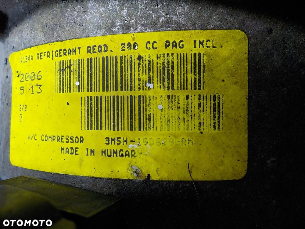 FORD FOCUS II 1.8 TDCI ORG SPRĘŻARKA POMPA KLIMATYZACJI 3M5W19D629RH - 5