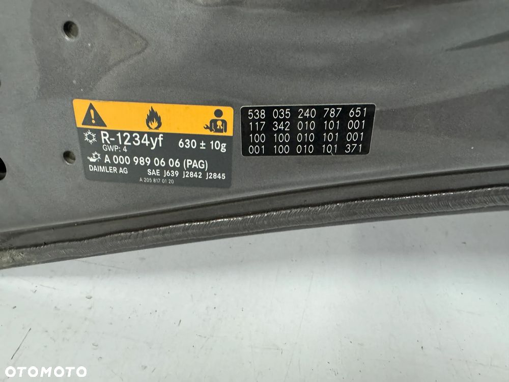 MASKA POKRYWA SILNIKA NOWA MERCEDES CLA W117 A1178800057 - 11