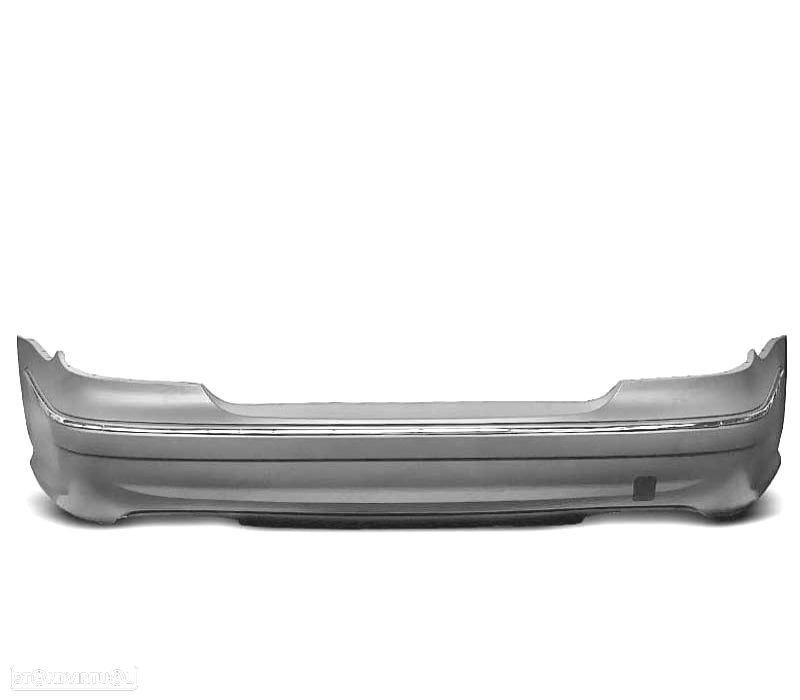 PÁRA-CHOQUES TRASEIRO MERCEDES CLASE E W211 LOOK AMG 03-09 SEM PDC - 2