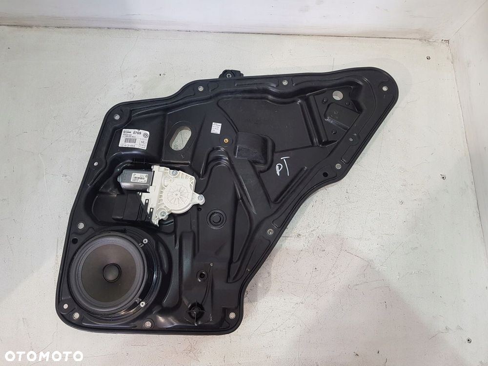 MECHANIZM PODNOŚNIK SZYBY PRAWY TYŁ 5N0839462A VW TIGUAN 5N 12R EUR - 1
