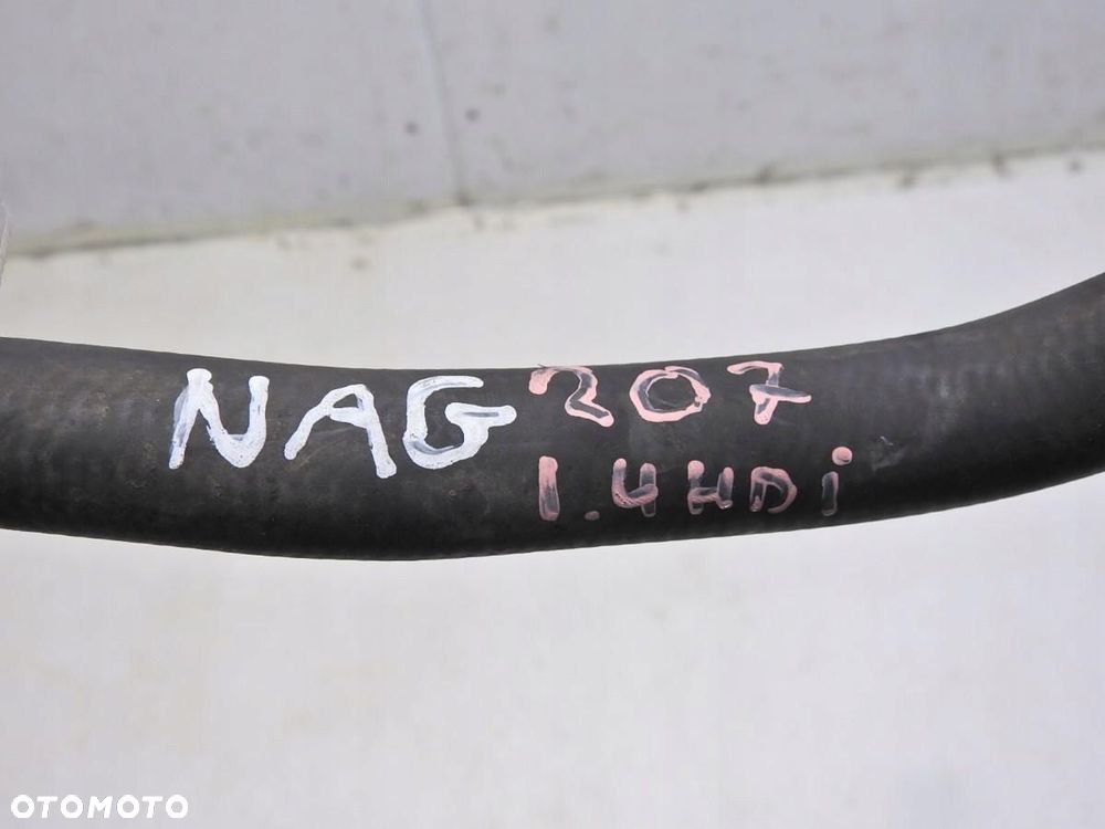 WĄŻ RURA NAGRZEWNICY PEUGEOT 207 1.4 HDI - 2
