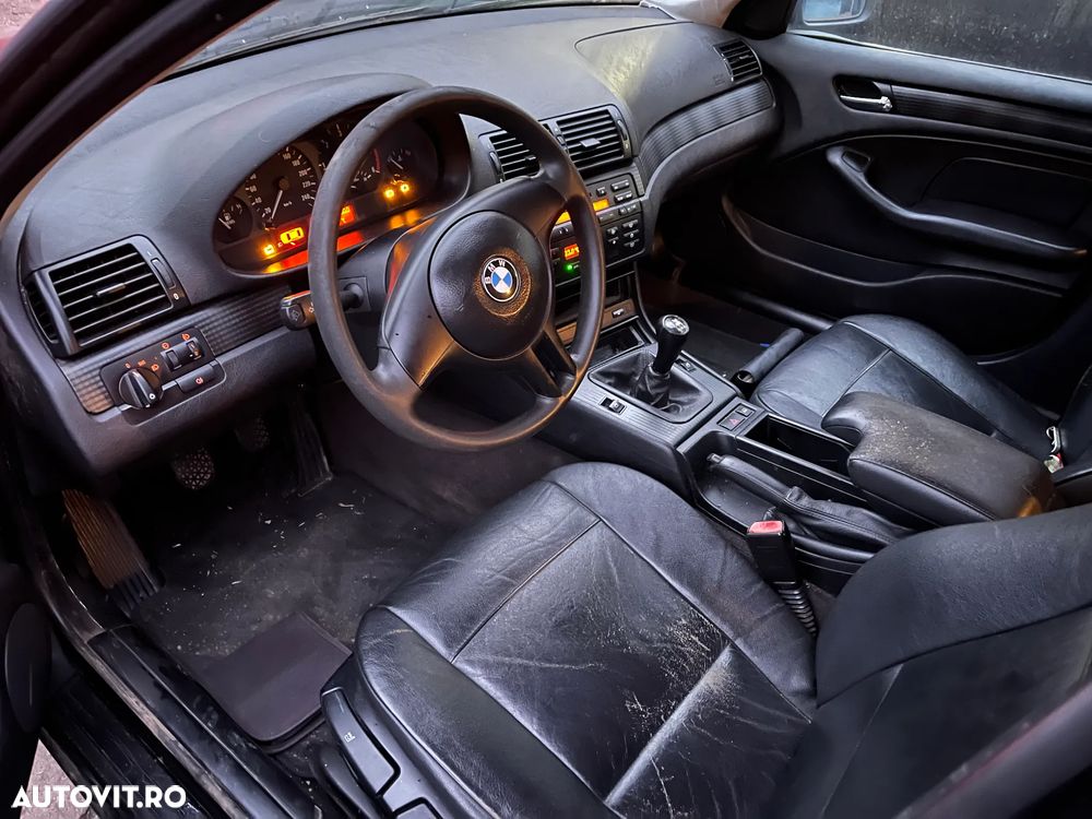 Dezmembrez Bmw 320D seria 3 E46 150CP manual negru 204D4 SCHWARZ 2 - 5