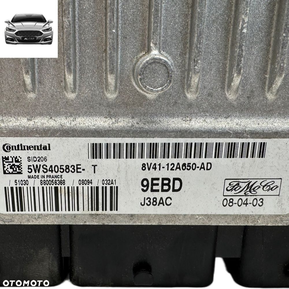 STEROWNIK SILNIKA 2.0 TDCI EURO 4 FORD KUGA MK1 8V41-12A650-AD - 2