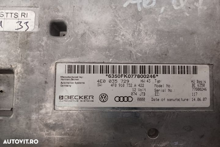 Modul mmi 4E0035729 4F0910731A 4E0035729 4F0910731A Audi Q7 4L [facel - 4